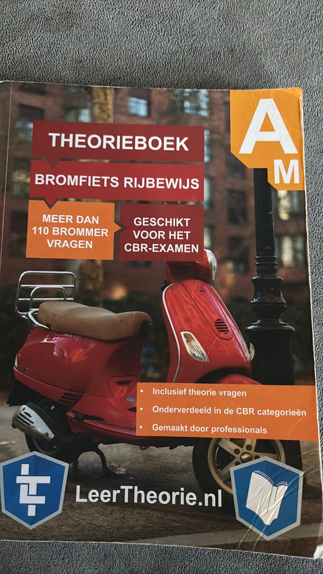 Theorie boek scooter, Boeken, Studieboeken en Cursussen, Ophalen of Verzenden, Alpha, Gelezen, Niet van toepassing