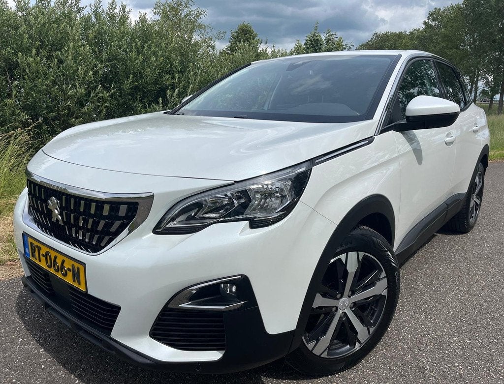Peugeot 3008 1.2 | Clima | Crusie | Navi | Bluetooth | Achte, Auto's, Gebruikt, Euro 6, Wit, Origineel Nederlands
