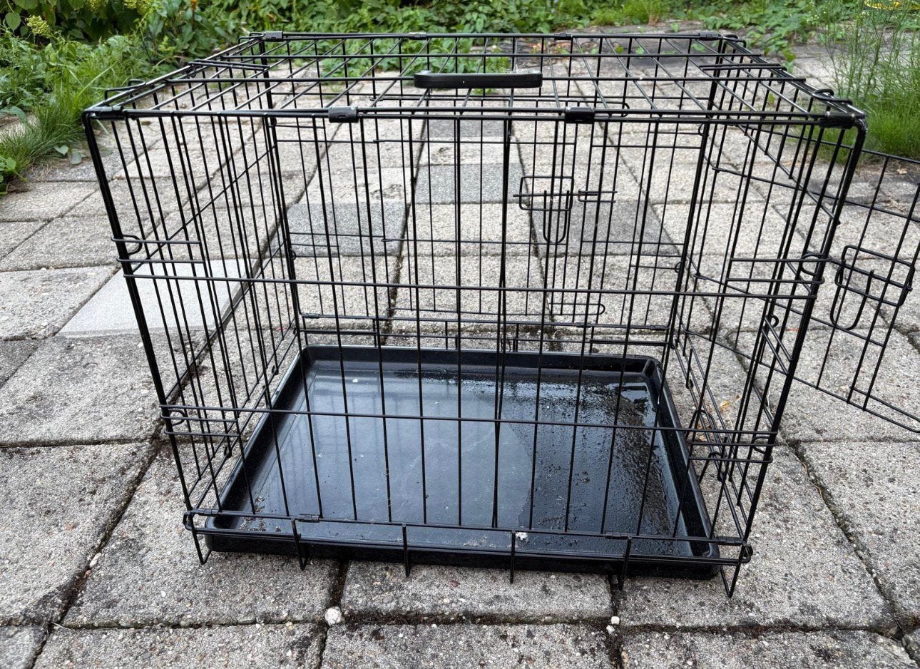 Honden bench/hok/ mandje, Ophalen of Verzenden, Zo goed als nieuw, Minder dan 75 cm, Minder dan 65 cm