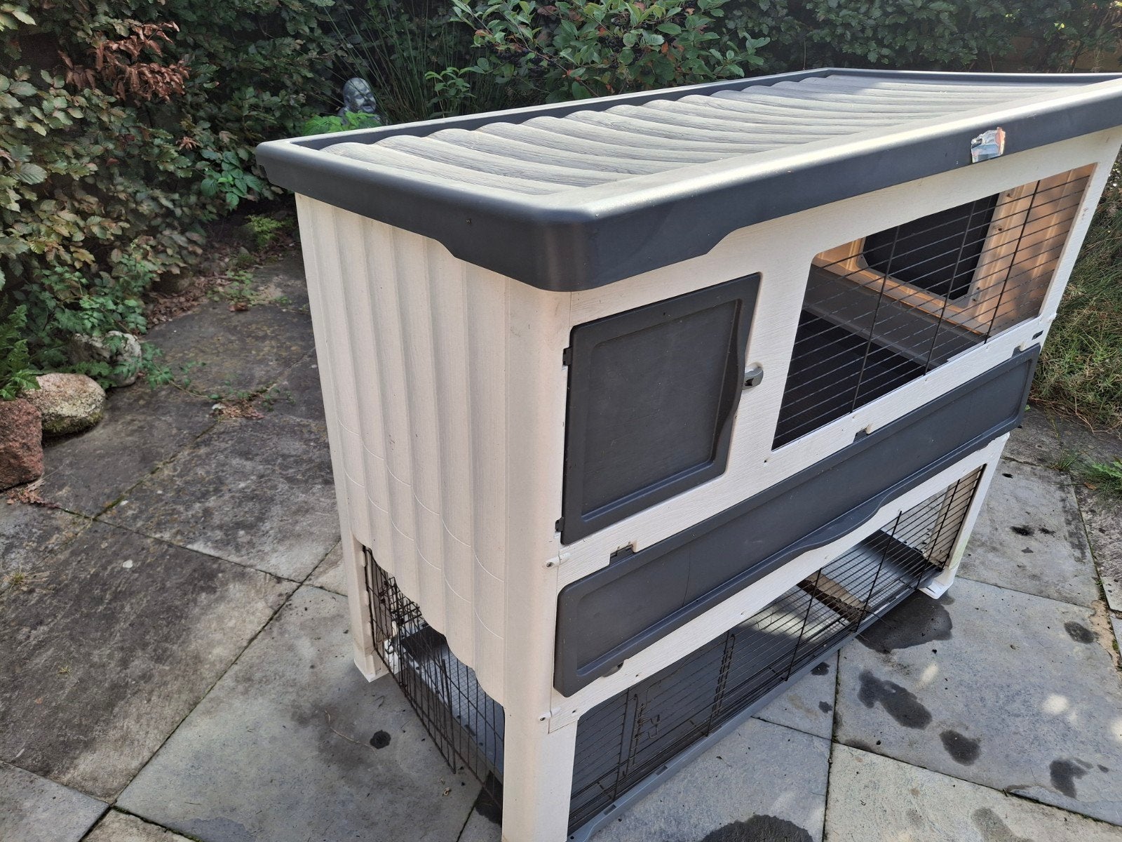 Ferplast Cavia of Konijnenhok Grand Lodge 140 Buitenhok, Ophalen, Cavia, 90 cm of meer, Hok