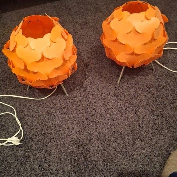 Tafellampen, Ikea, vintage, Oranje, Ophalen, IKEA, Design