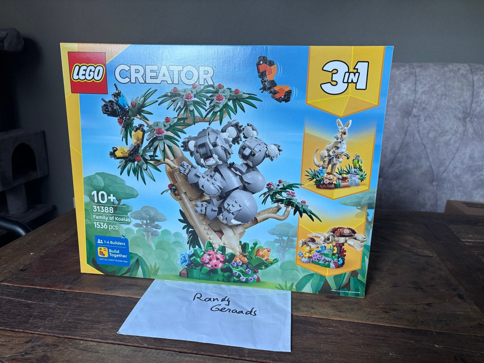 LEGO Creator 31388 Koala Familie - Nieuw in doos, Lego, Nieuw, Ophalen of Verzenden, Inclusief doos