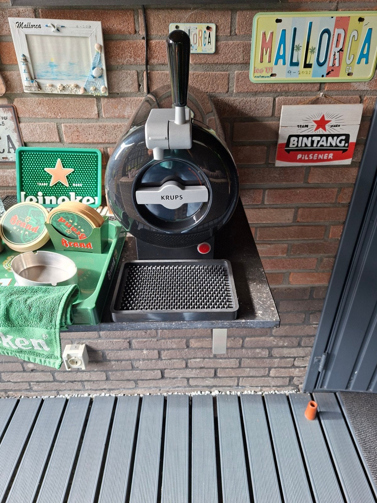 Krups biertap!, Ophalen of Verzenden, Zo goed als nieuw, Krups