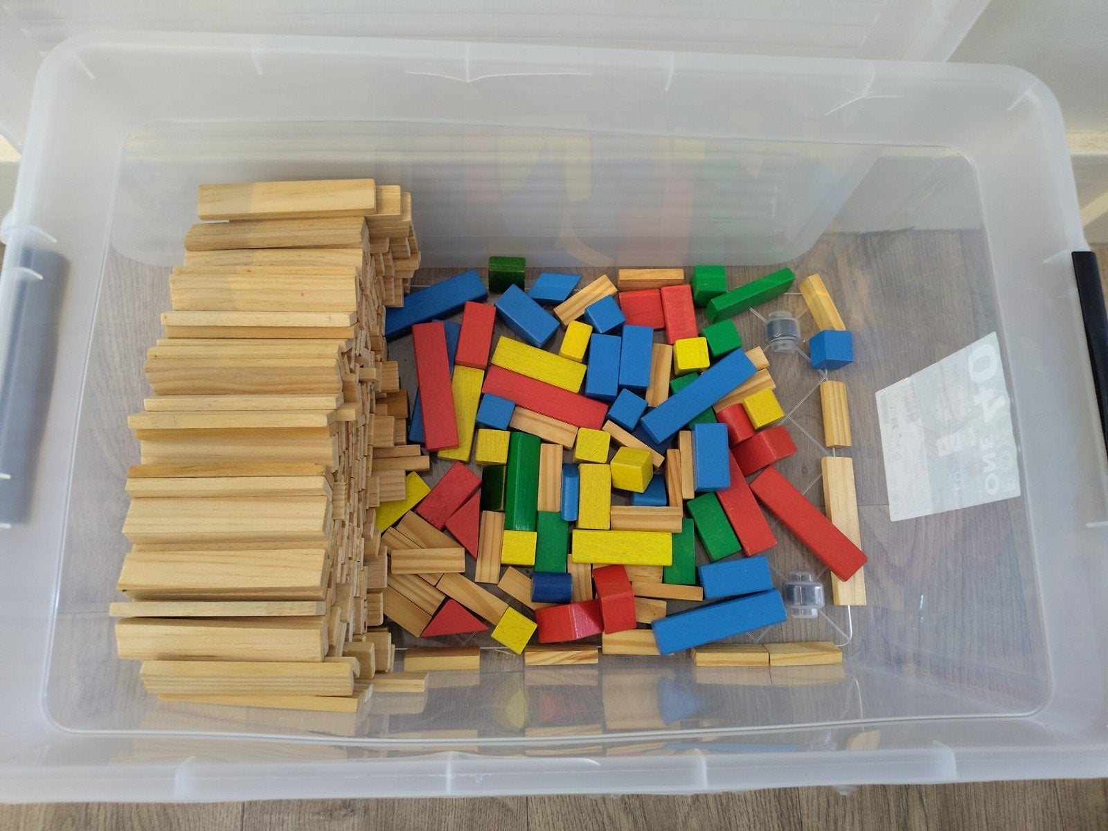 Kapla en houten speelgoed bouwblokken, Ophalen, Gebruikt, Overige typen