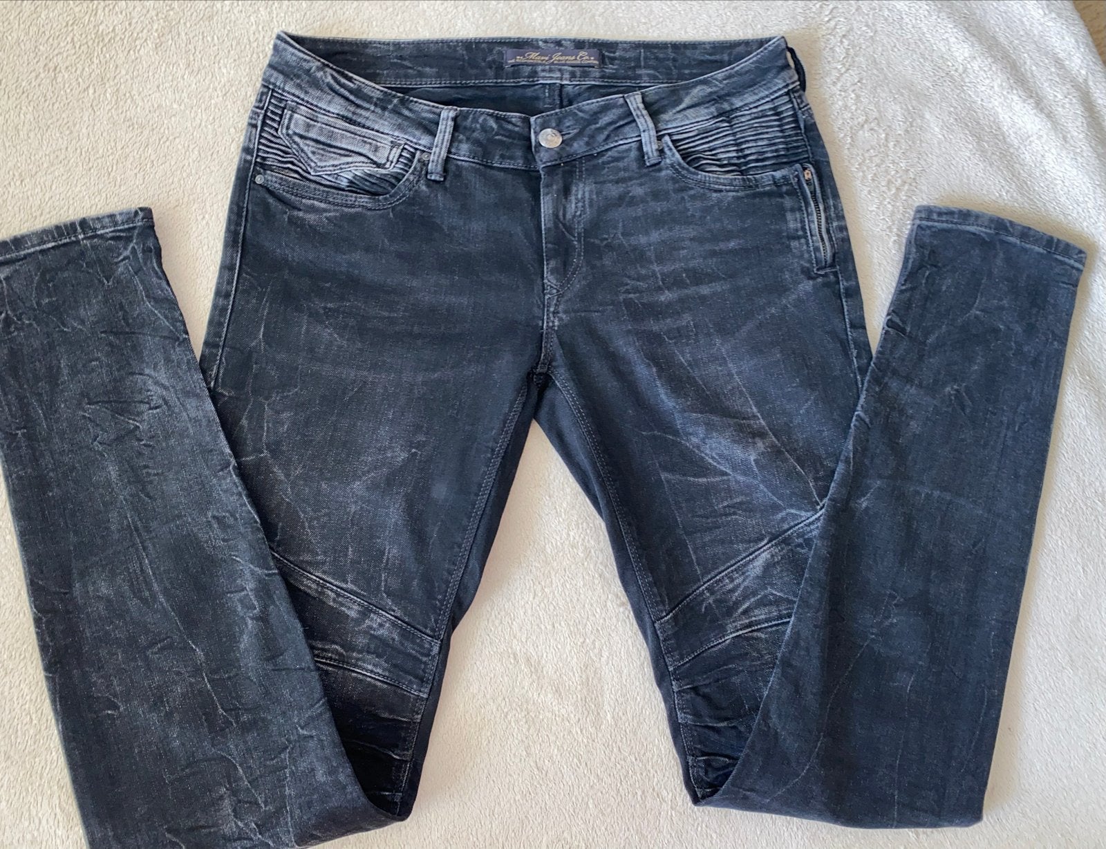 Mavi Jeans Co. Josie skinny jeans W30/L34, Ophalen of Verzenden, Gedragen, Grijs, W30 - W32 (confectie 38/40)