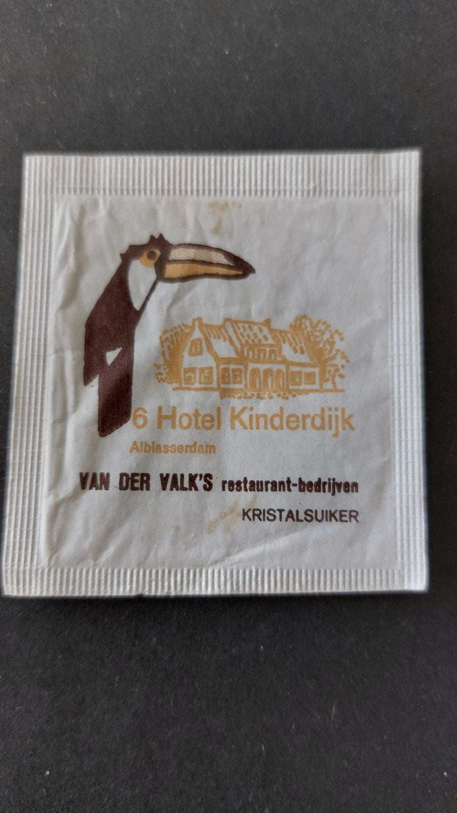 Van der Valk rest bedr  nr.6 Hotel Kinderdijk, Verzamelen, Verzenden, Nederland