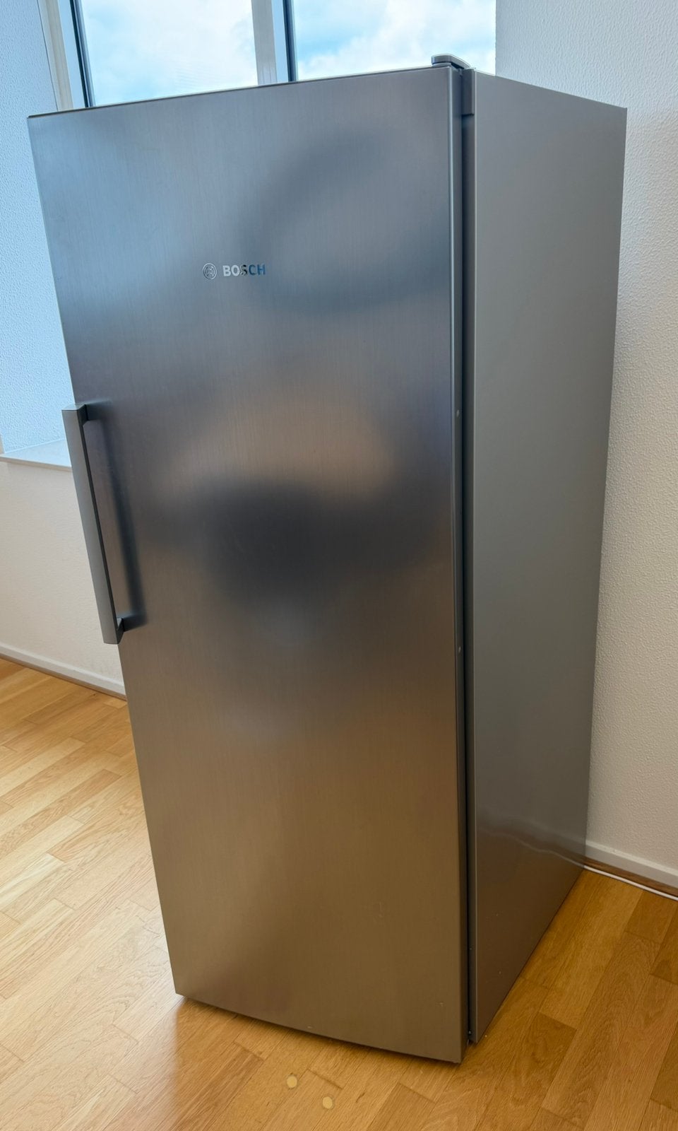 Bosch RVS diepvrieskast No Frost / 6 lades!, Ophalen, 200 liter of meer, 60 cm of meer, Met aparte vriezer