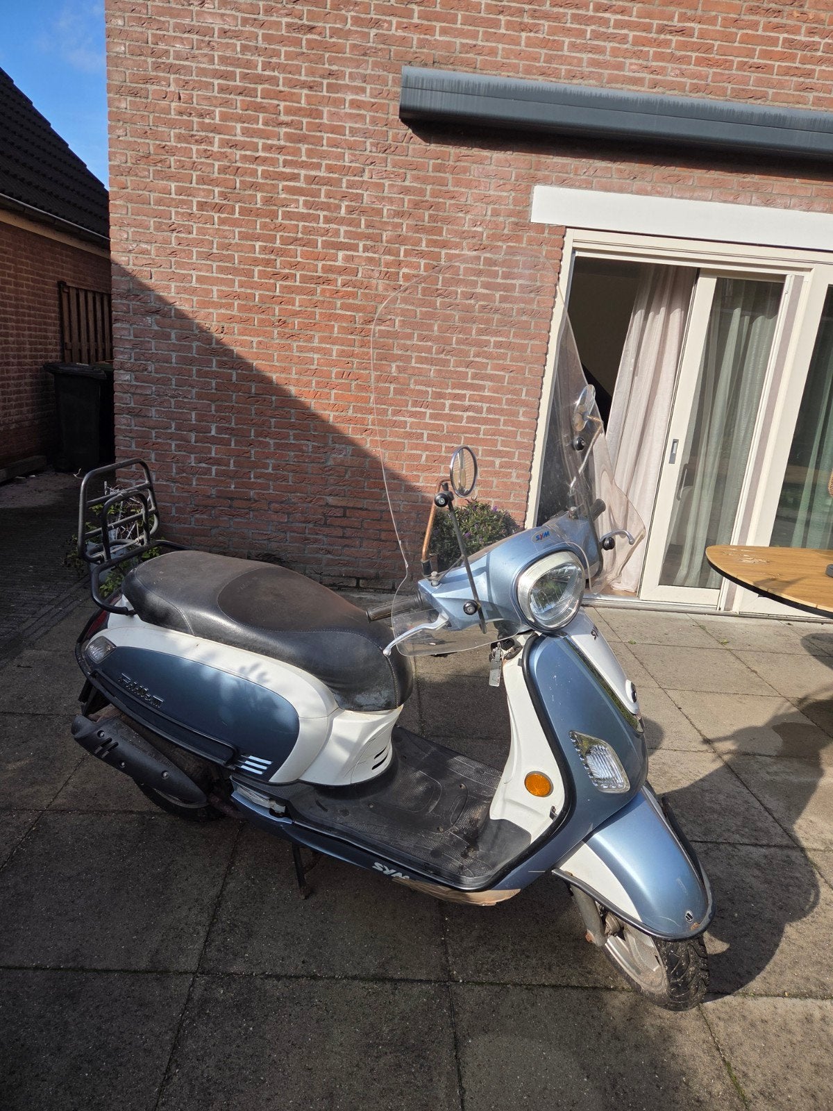 Sym Fiddle III scooter, Ophalen, Gebruikt, Maximaal 45 km/u, Benzine
