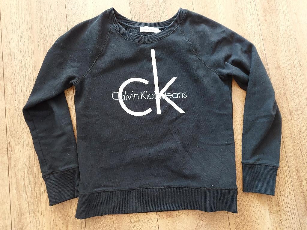 Calvin Klein trui, Ophalen, Zo goed als nieuw, Zwart