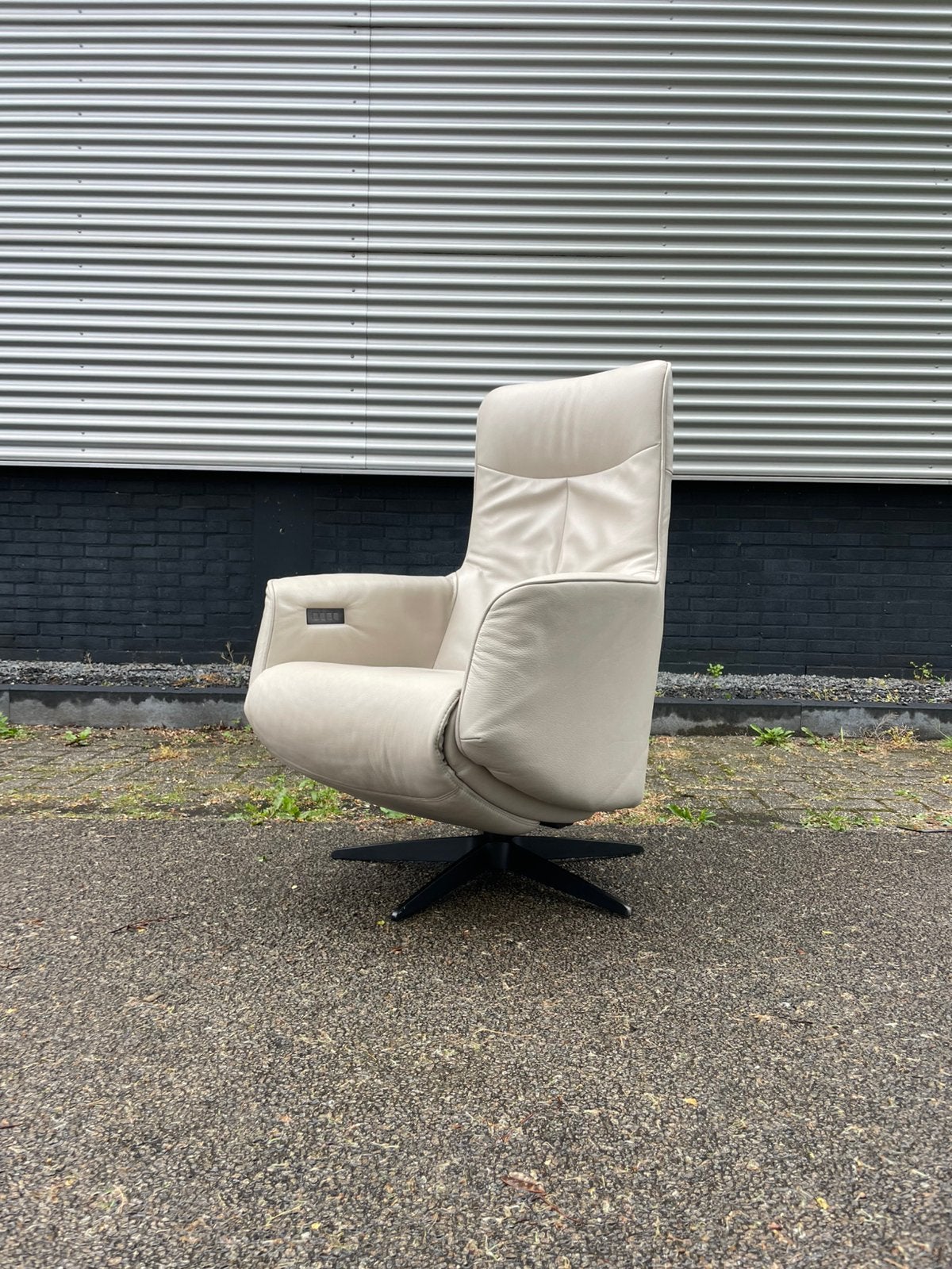 Luxe de toekomst twice relax fauteuil / relaxstoel op accu, Ophalen, Minder dan 75 cm, 50 tot 75 cm, A