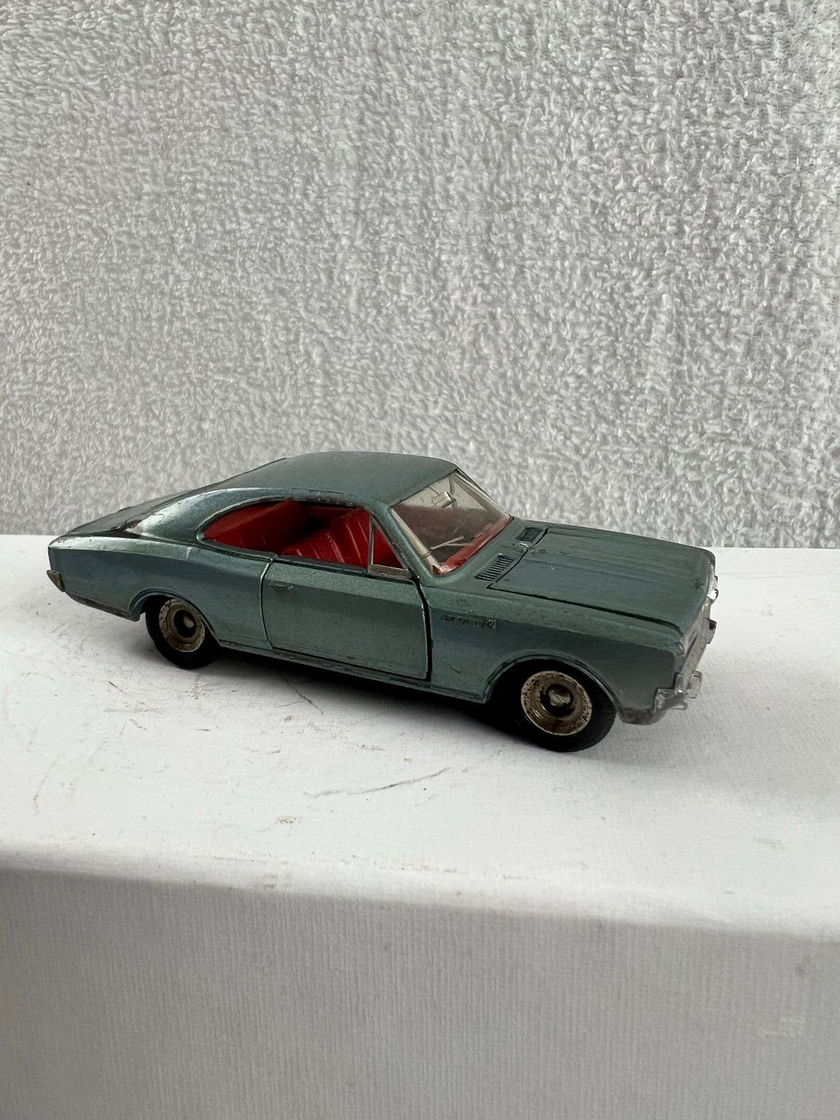 Dinky Toys Opel Rekord Coupe 1900 - Vintage Modelauto, Ophalen of Verzenden, Gebruikt