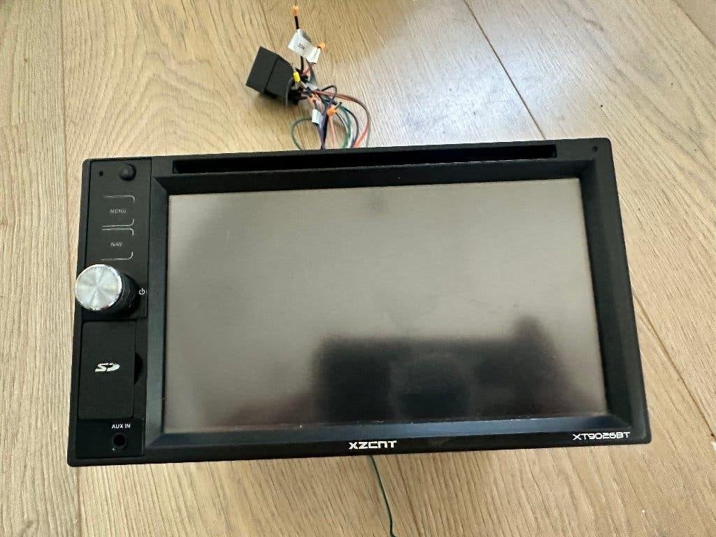 Autoradio 2 din nav/bluetooth/multimedia enz., Ophalen, Gebruikt
