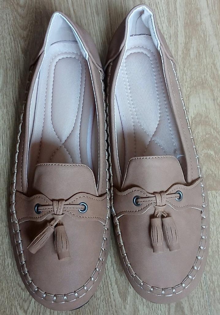 Mocassins Dames - maat 41, Bruin, Verzenden, Instappers, Nieuw