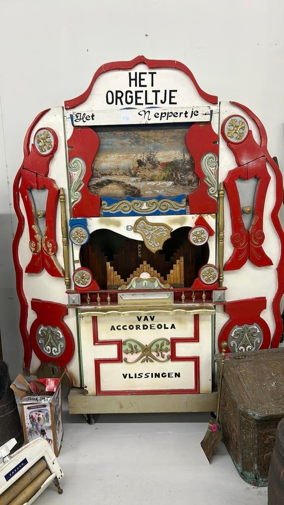 Draaiorgel het neppertje €200 vaste prijs, Ophalen, Zo goed als nieuw