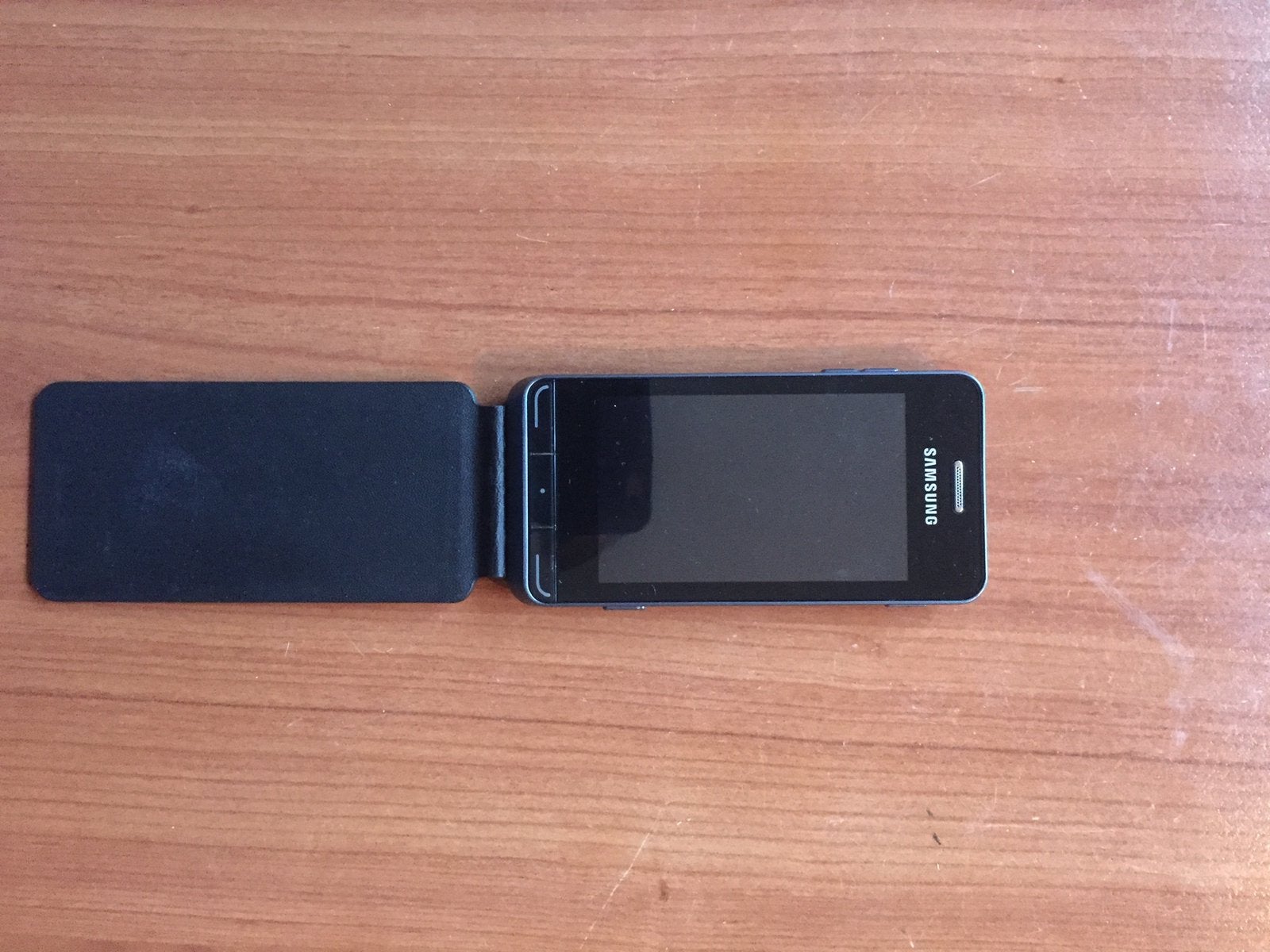 Samsung Wave Touchwiz mobiele telefoon., 128 GB, Ophalen, Zo goed als nieuw, Zwart