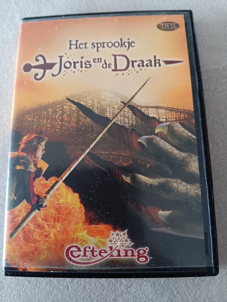 Efteling het sprookje Joris en de draak dvd mini, Cd's en Dvd's, Cassettebandjes, Ophalen of Verzenden, Zo goed als nieuw, 1 bandje