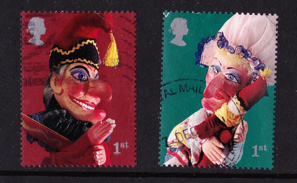 Engeland michel 1952-1953 gestempeld, Verzenden, Gestempeld