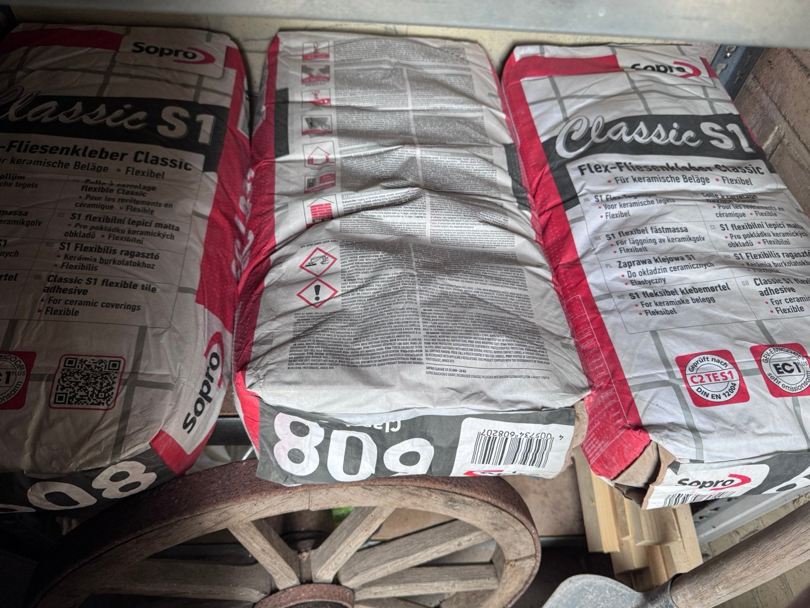 Tegelpakket, Doe-het-zelf en Verbouw, Ophalen, Overige materialen, Overige typen, Nieuw