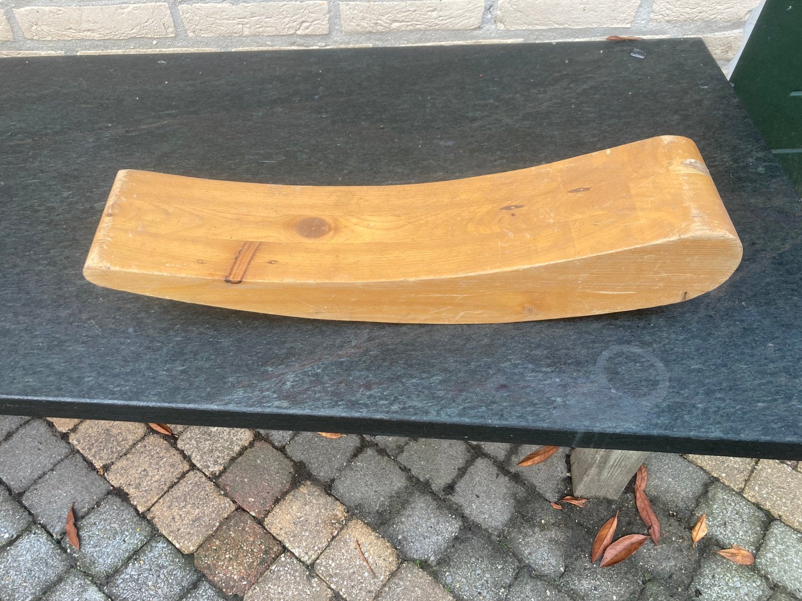 Houten caravan/camper leveller, Caravans en Kamperen, Ophalen of Verzenden, Gebruikt