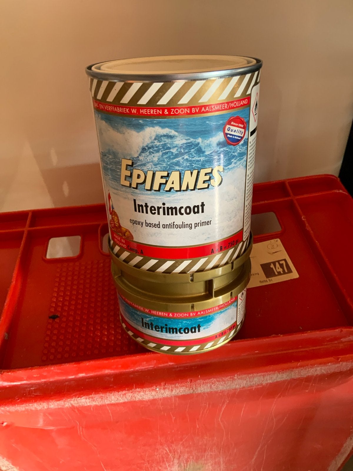 Epifanes Interimcoat Epoxy Antifouling Primer, Watersport en Boten, Accessoires en Onderhoud, Ophalen, Nieuw, Verven