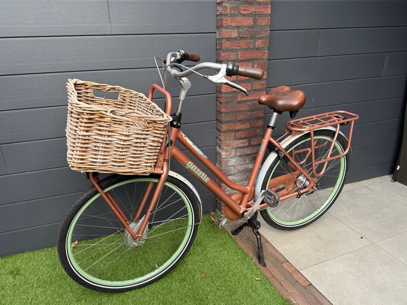 Gazelle Miss Grace damesfiets frame D54 – 7 versnellingen, Ophalen, 53 tot 56 cm, Versnellingen, Zo goed als nieuw