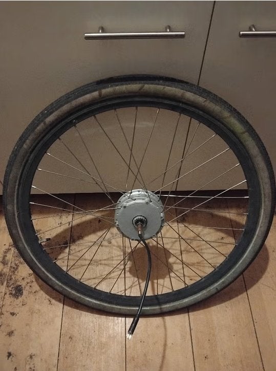 MXUS MX02 36V 28 Inch (Voorwiel Motor), Ophalen of Verzenden, Gebruikt, Elektrische fiets, Motor