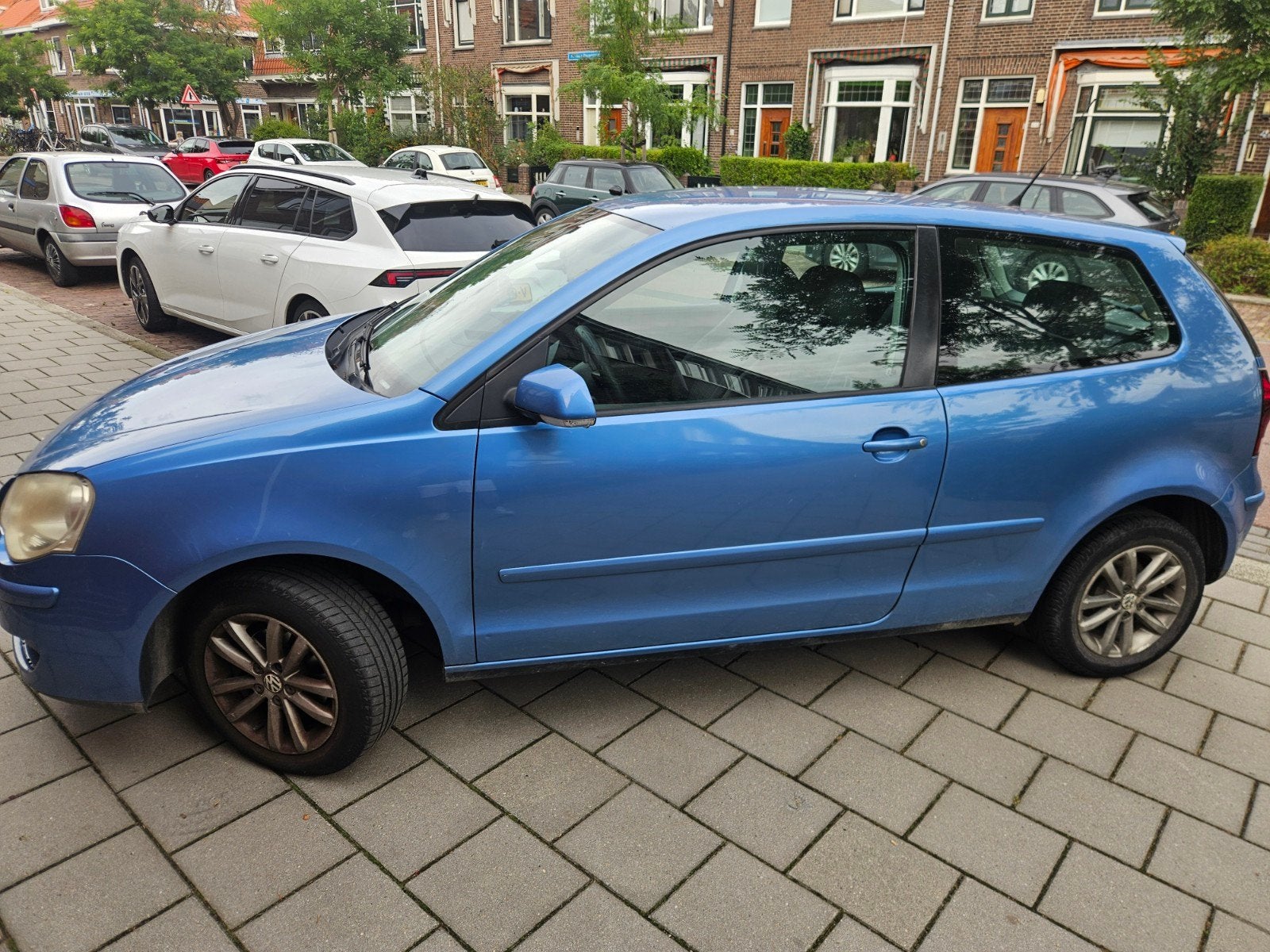 Volkswagen Polo 1.4 16V 59KW 2006 Blauw, Auto's, Volkswagen, Voorwielaandrijving, 4 cilinders, Blauw, Handgeschakeld