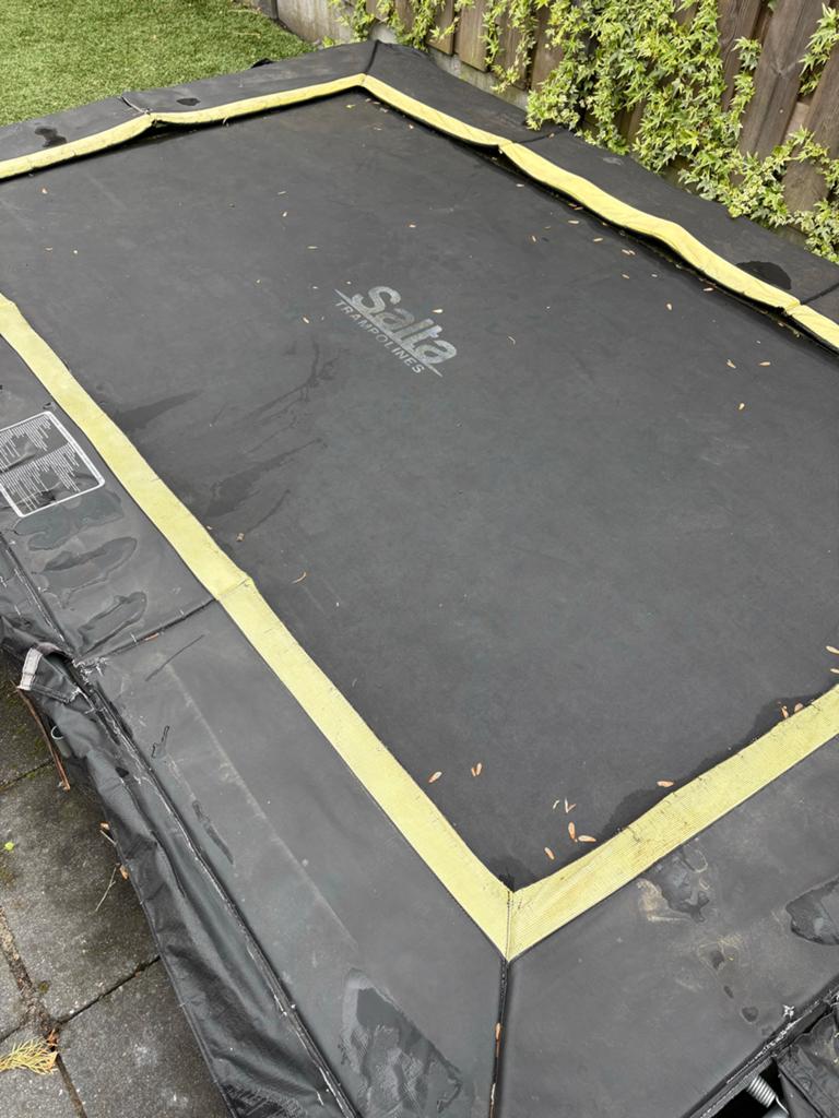 Salta Trampoline rechthoek Inground 210*305, Kinderen en Baby's, Speelgoed | Buiten | Trampolines, Ophalen, Gebruikt