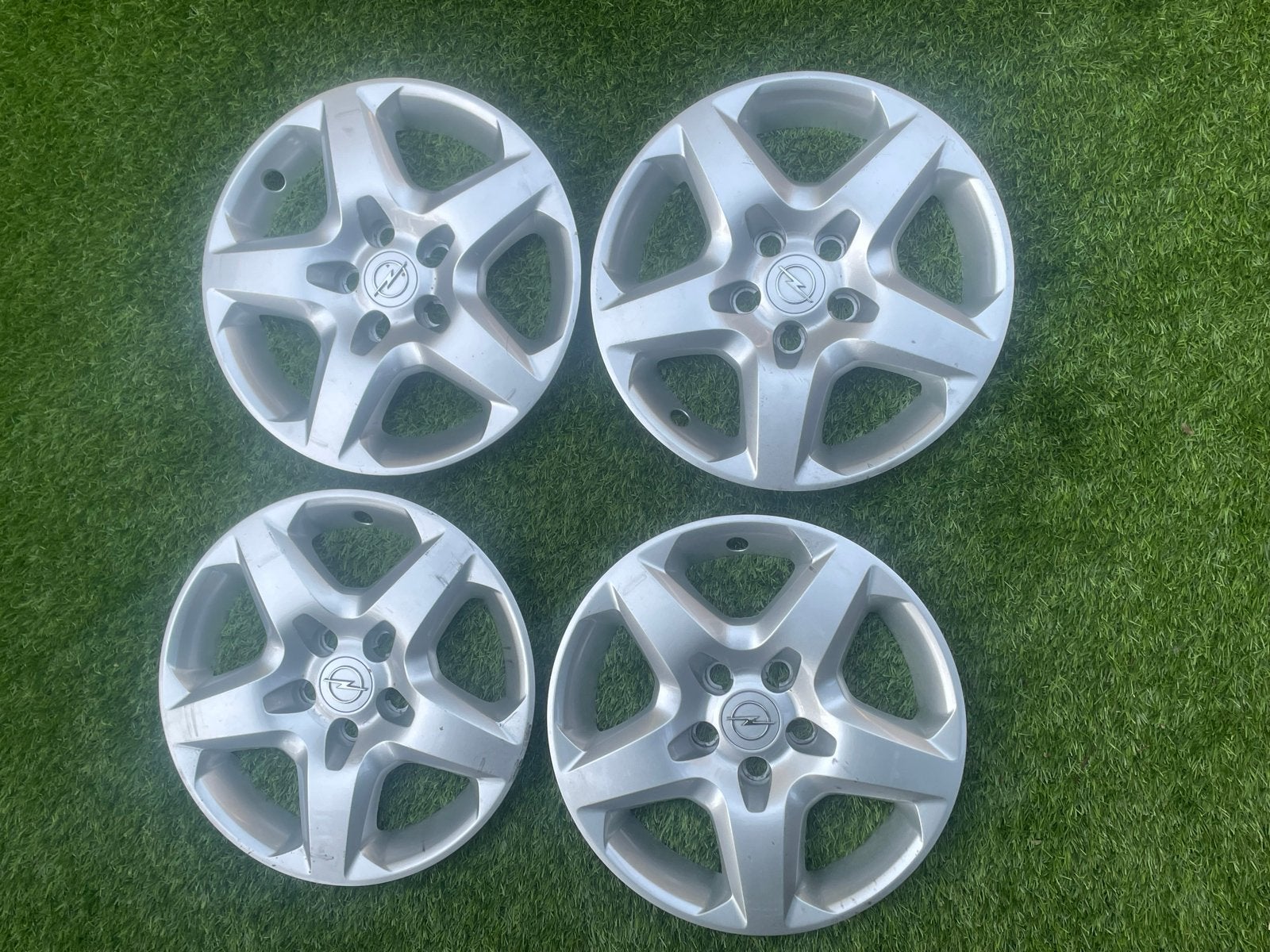Originele Opel 16 inch wieldoppen 5-spaaks, Ophalen of Verzenden, Gebruikt