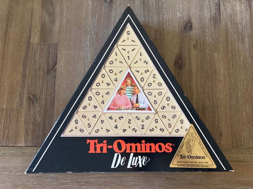 Bordspel Triominos original de luxe, Ophalen of Verzenden, Gebruikt