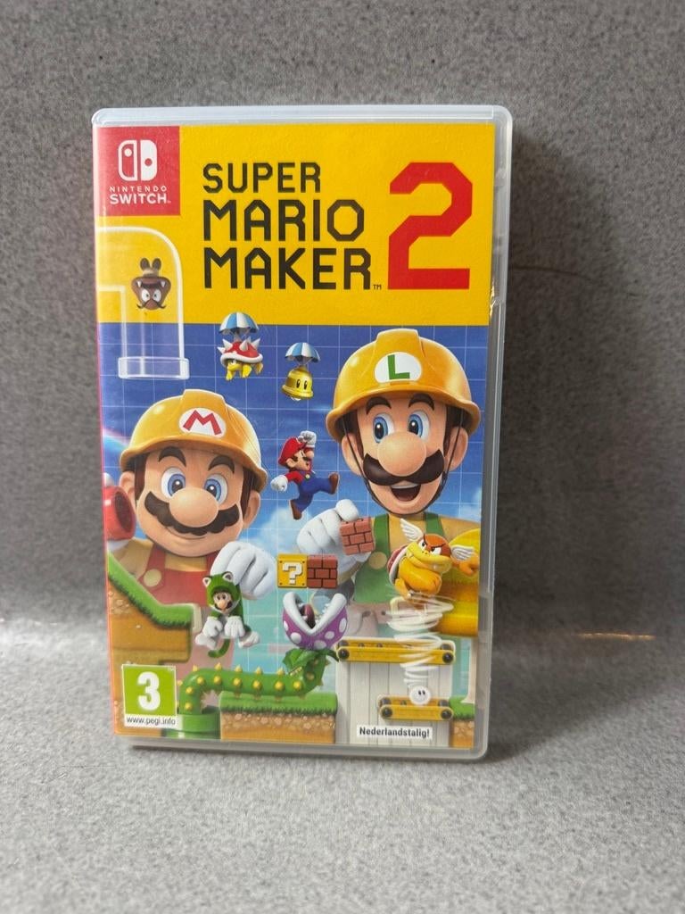 Super Mario Maker 2 | Nintendo Switch game | 408304, Avontuur en Actie, Online, Gebruikt, 1 speler