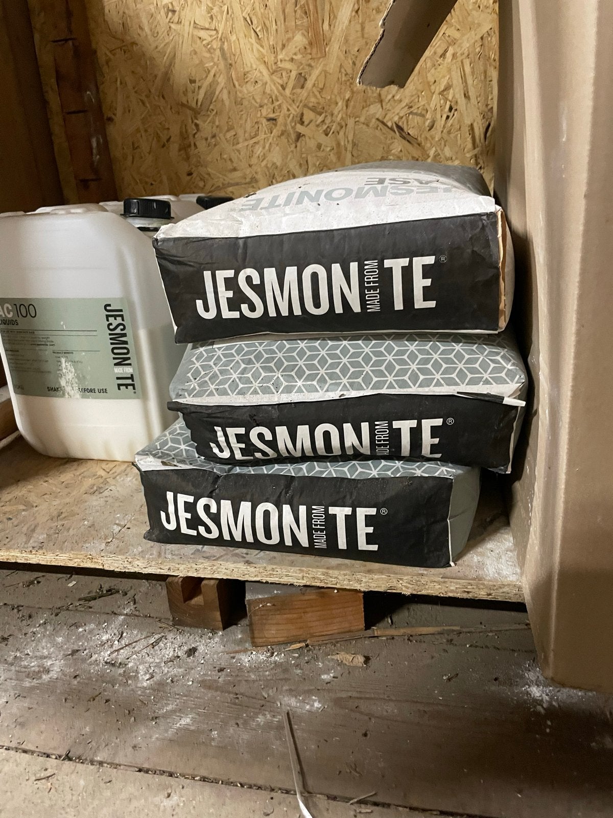 Jesmonite 3x 25 kg, Ophalen