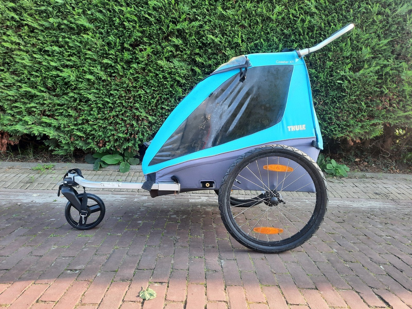 Thule Coaster XT fietskar voor 2 kinderen of huisdier, Fietsen en Brommers, Gebruikt, 20 tot 40 kg, Ophalen of Verzenden, Thule