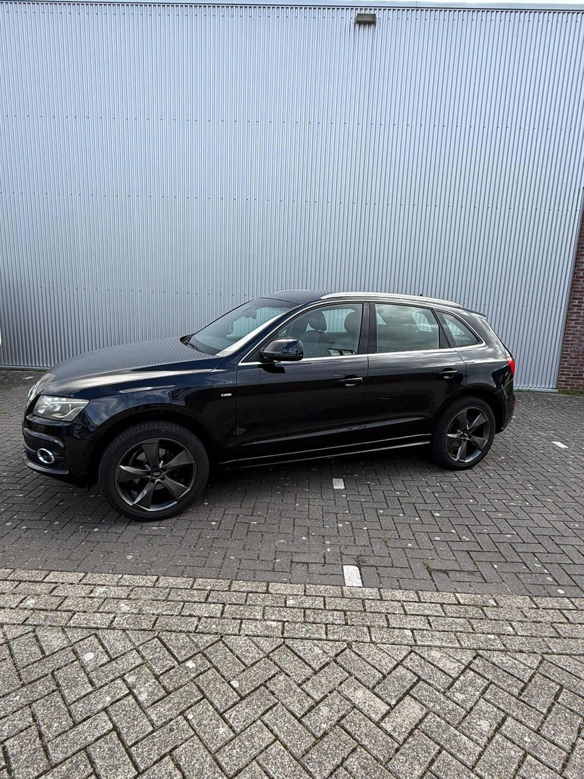 Audi Q5 2.0 Tfsi Quattro S-tronic 2011 Zwart, Automaat, Zwart, 4 cilinders, Leder en Stof