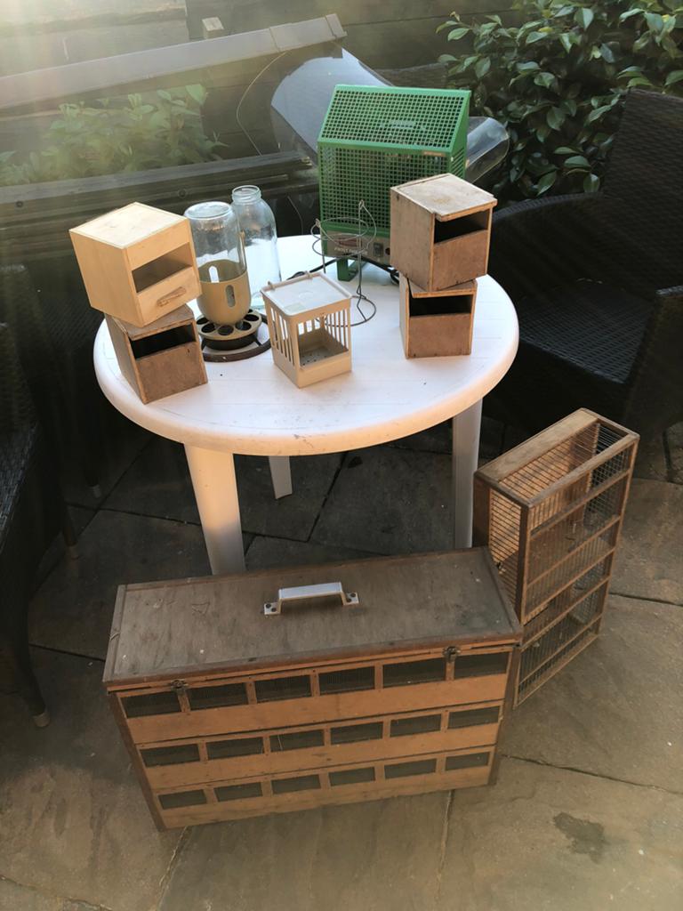 Voliere spulletjes, Ophalen of Verzenden, Gebruikt, Kooi-accessoires