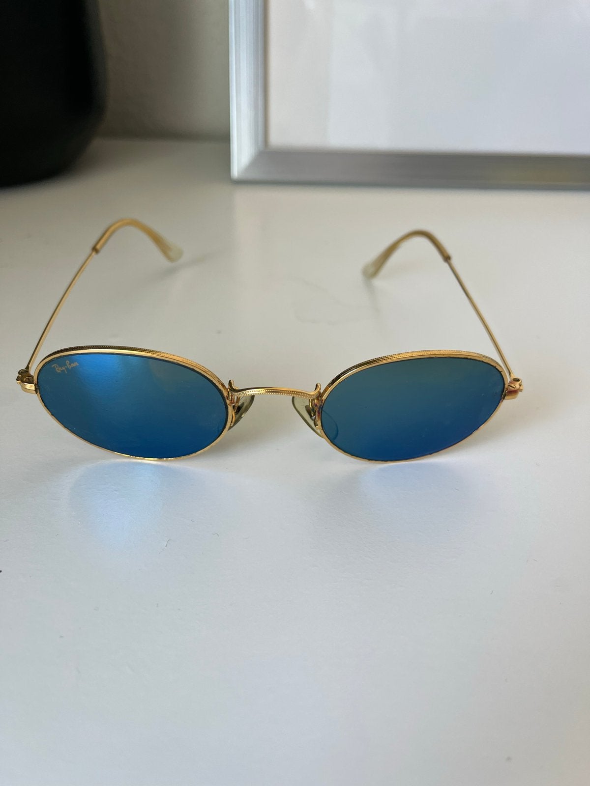 Vintage Ray-Ban Bausch & Lomb, Ophalen, Gebruikt, Zonnebril, Blauw