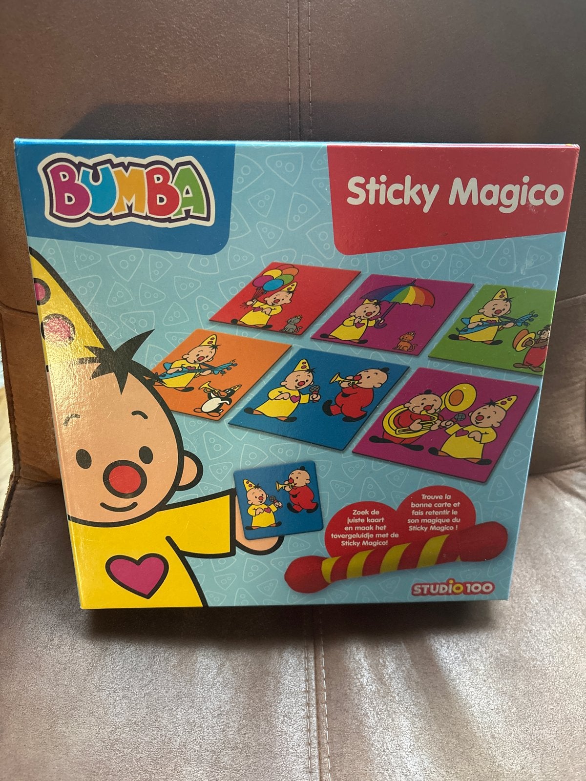 Spel Bumba Sticky Magico - Zoek de juiste kaart!, Kinderen en Baby's, Speelgoed | Babyspeelgoed, Ophalen of Verzenden, Zo goed als nieuw