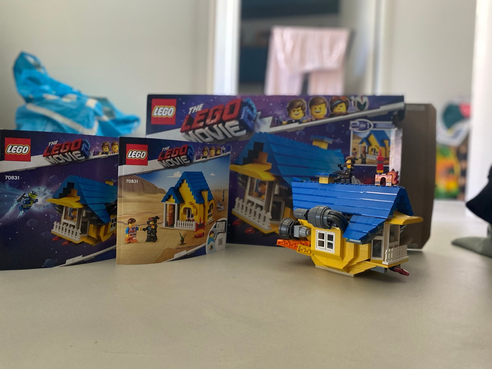 LEGO Movie 2 Emmet's Droomhuis/Reddingsraket (70831), Ophalen of Verzenden, Gebruikt