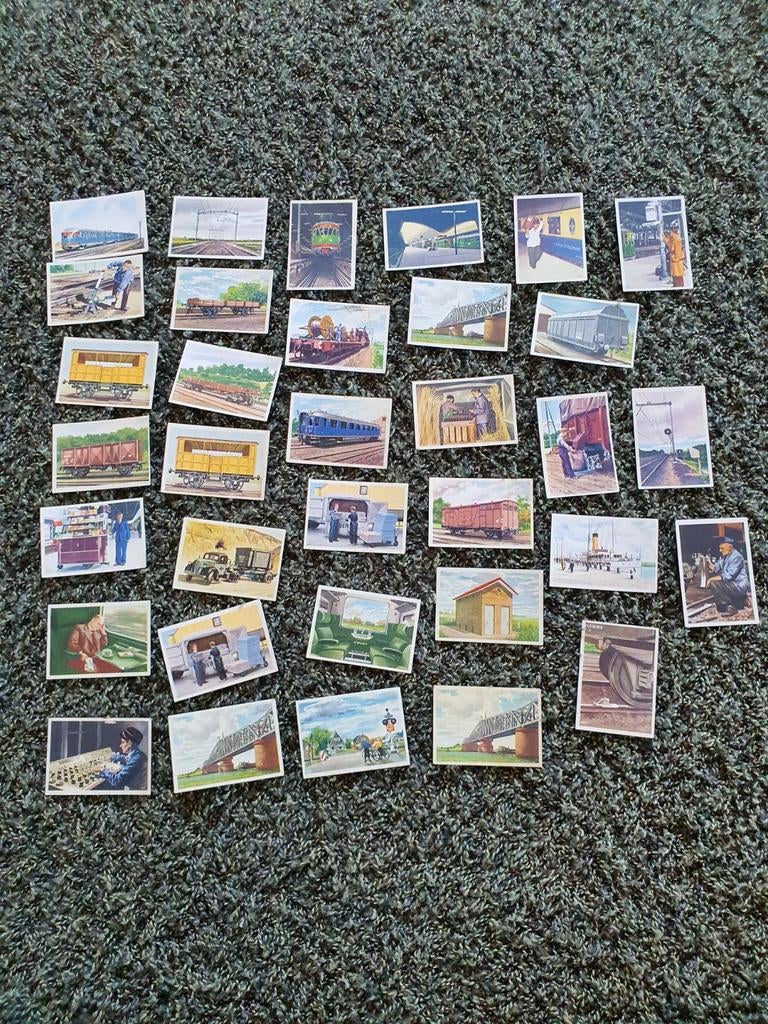 Plaatjes van de Nederlandse Spoorwegen., Ophalen of Verzenden