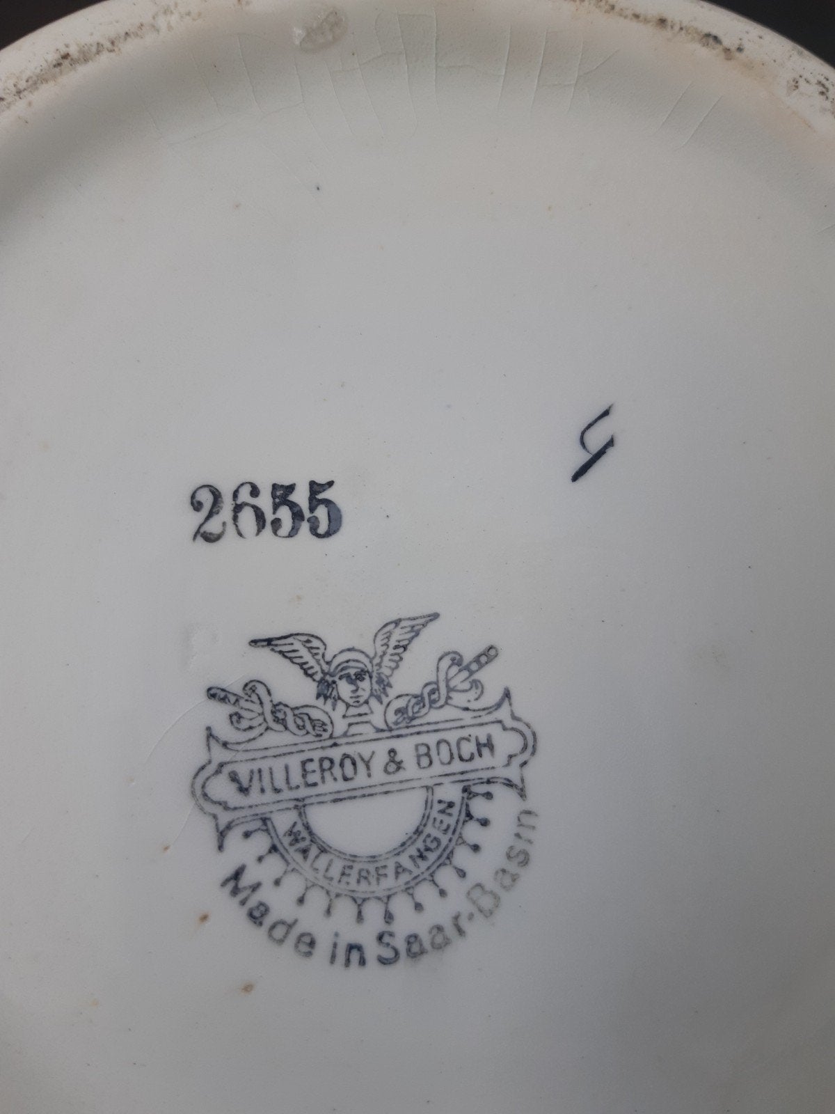 Antieke Villeroy & Boch waskom en kan set, Antiek en Kunst, Antiek | Keramiek en Aardewerk, Ophalen