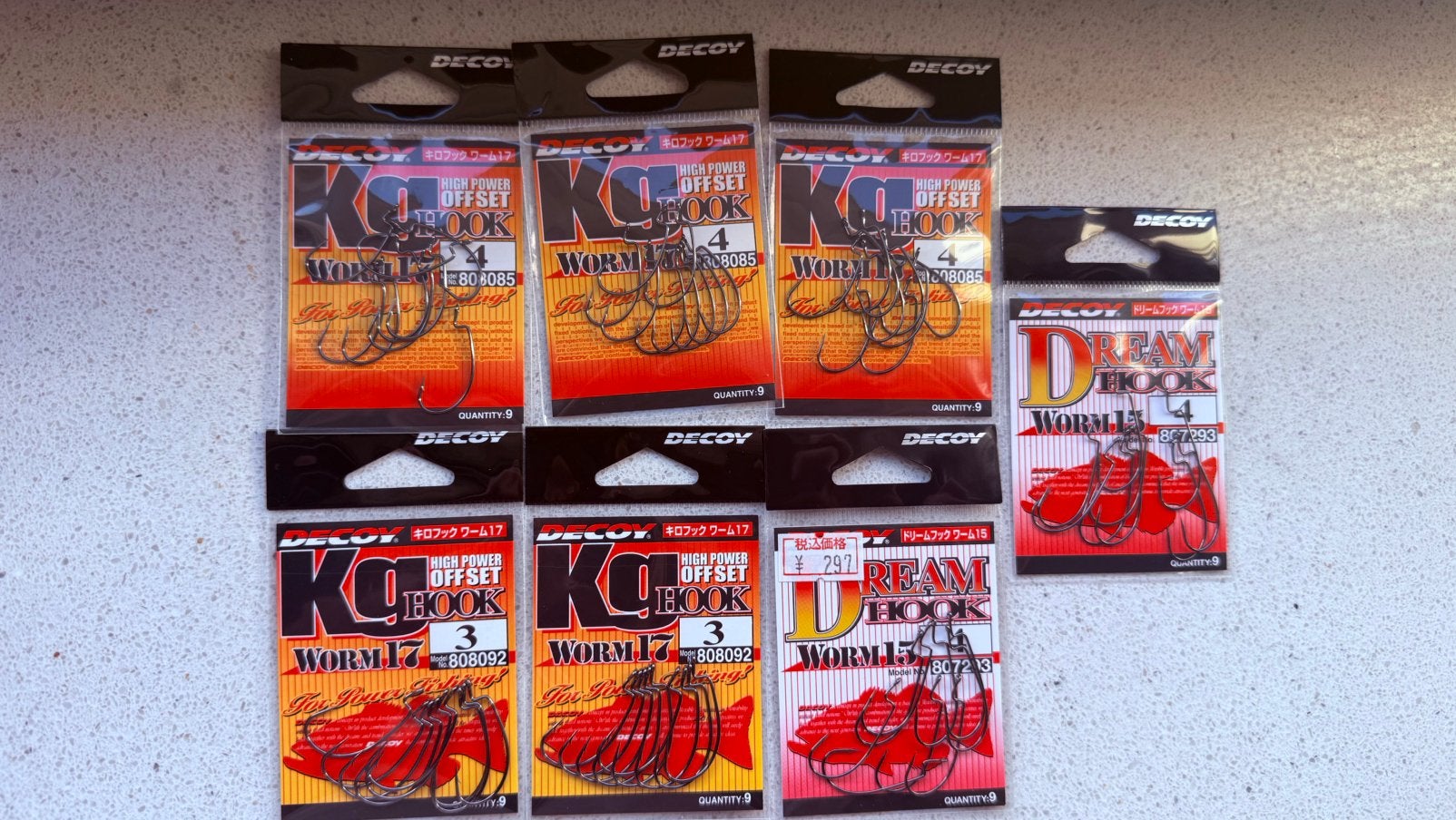 12x Decoy Finesse Roofvishaken JDM Japan, Ophalen of Verzenden, Nieuw