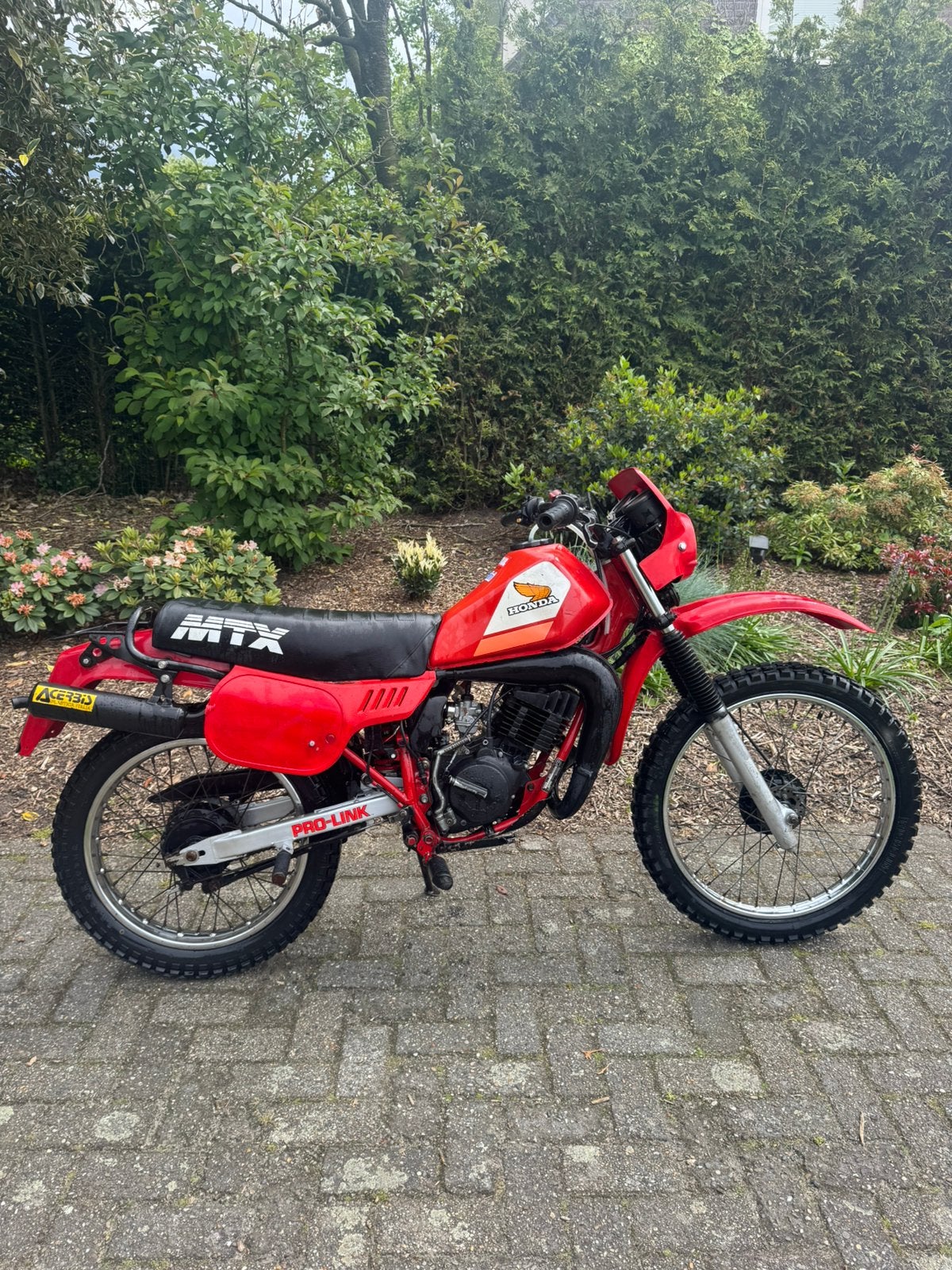 Honda mtx ot 80cc zonder kenteken, Ophalen, 6 versnellingen, Gebruikt, MTX