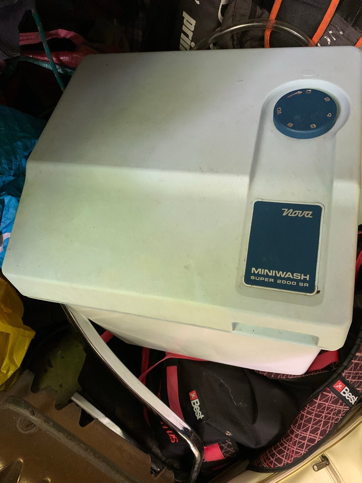 Compacte Mini Wasmachine - Ideaal voor kleine ruimtes, Witgoed en Apparatuur, Wasmachines, Gebruikt, Bovenlader, Minder dan 4 kg