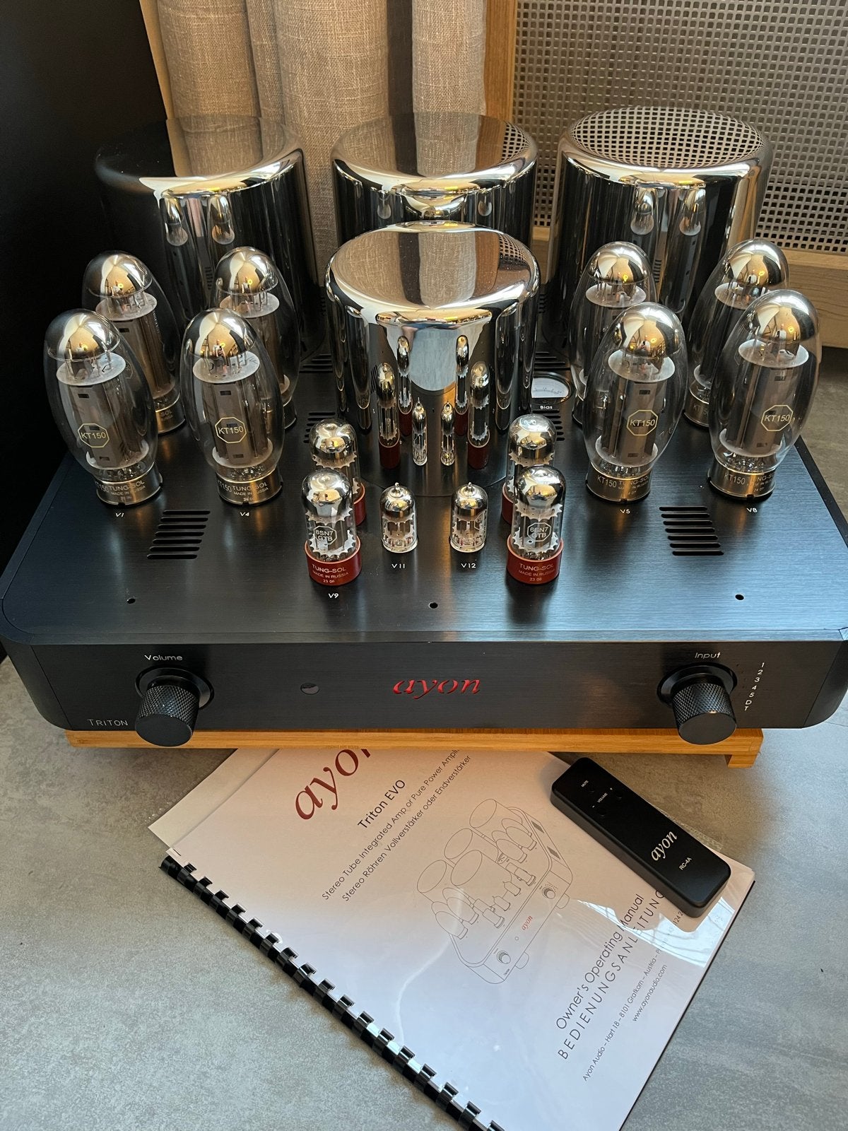 Ayon Triton EVO Buizenversterker - High-End Audio, Ophalen, Versterker, Ayon, @
