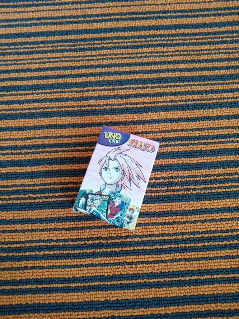 UNO Naruto Kaartspel - Anime Editie, Vijf spelers of meer, Ophalen of Verzenden, Mattel