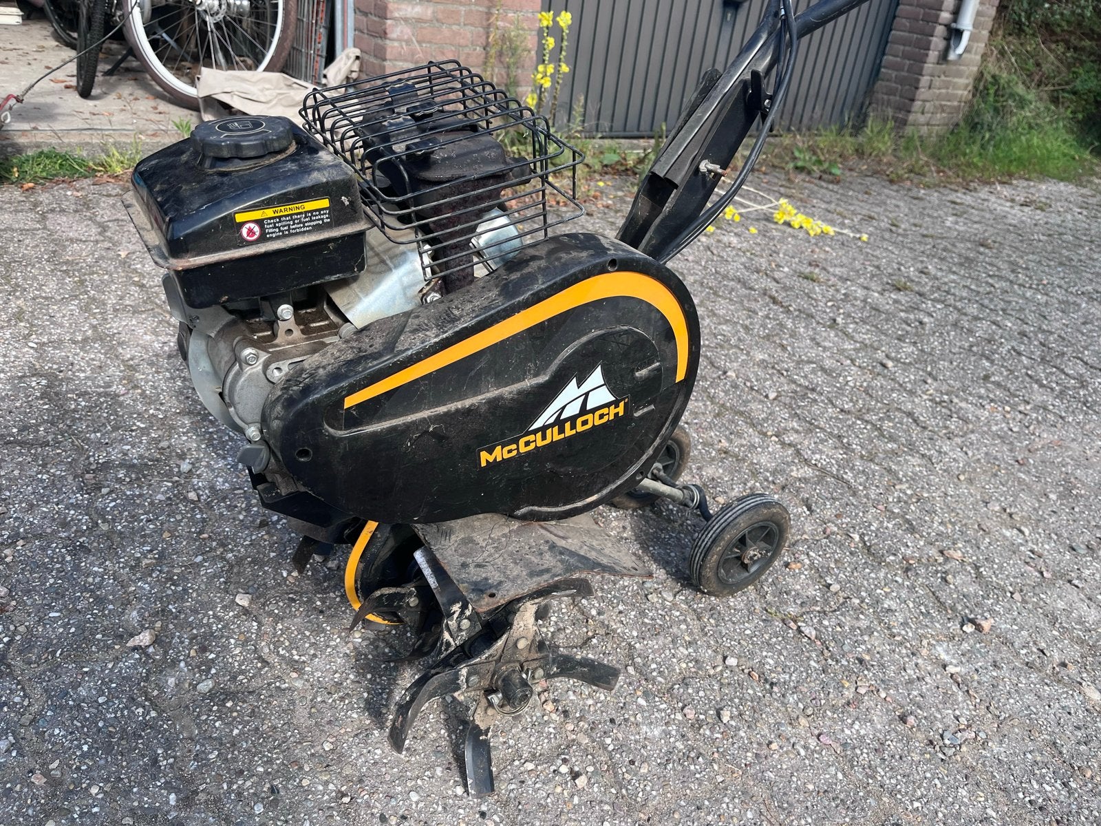 McCulloch MFT44-154 Grondfrees - Gebruikt, Ophalen, Zo goed als nieuw, Cultivator