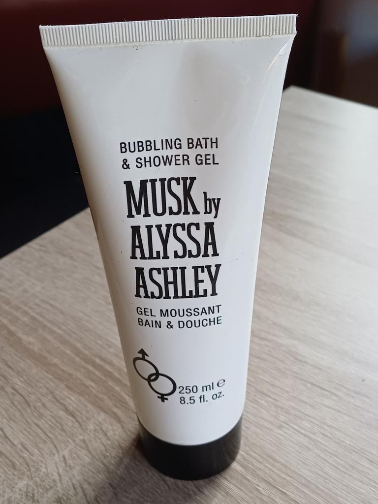 Musk by Alyssa Ashley Bubbling Bath & Shower Gel, Ophalen of Verzenden