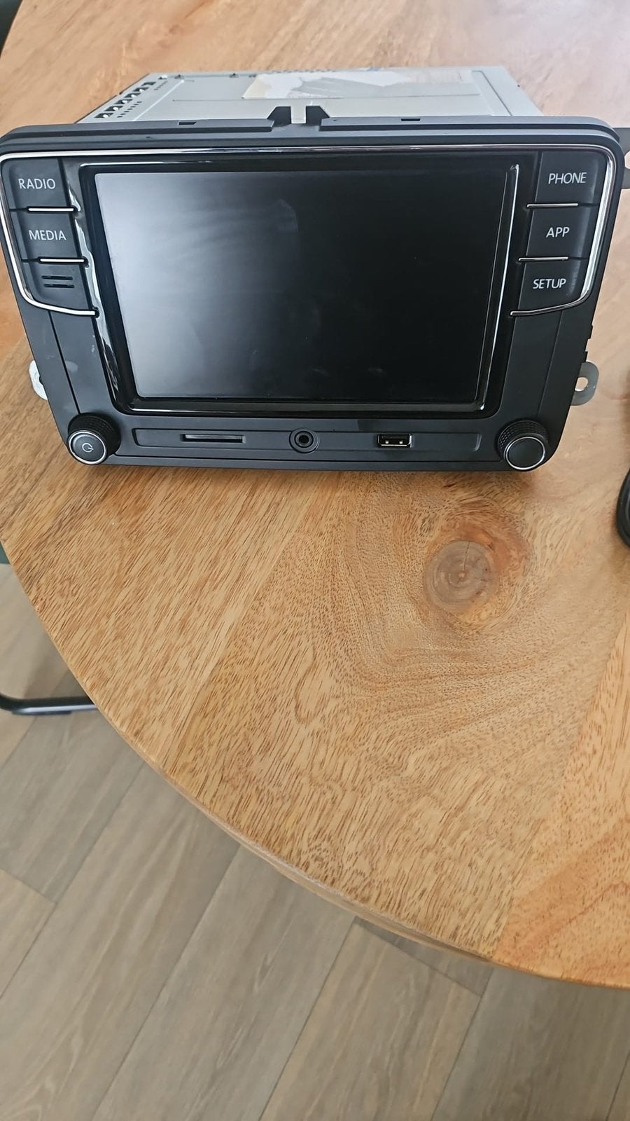 VW Golf 6 autoradio met Apple CarPlay + complete kabelboom, Ophalen of Verzenden, Zo goed als nieuw