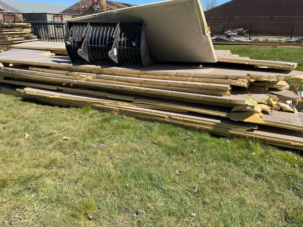Gratis afhalen isolatieplaten, Ophalen, Dakisolatie, 4 tot 8 cm, Gebruikt