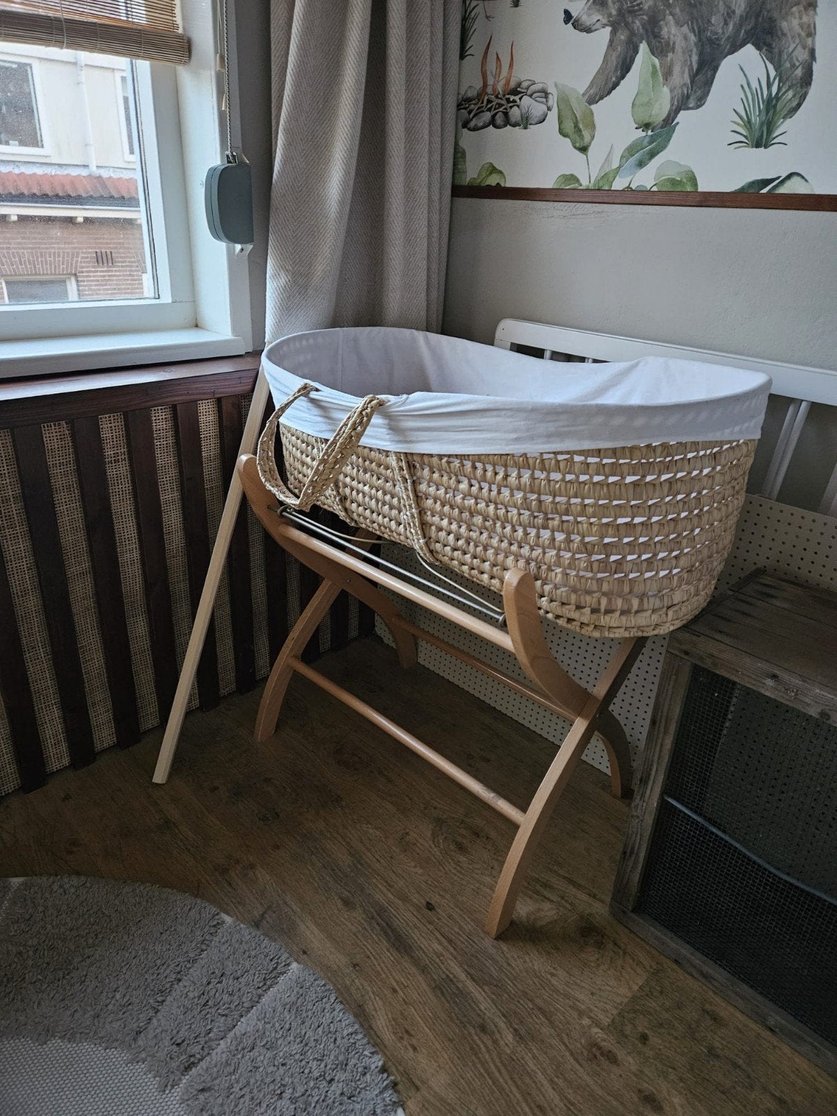 Mozes mand, Kinderen en Baby's, Babywiegjes en Ledikanten, Ophalen, Zo goed als nieuw, Wieg